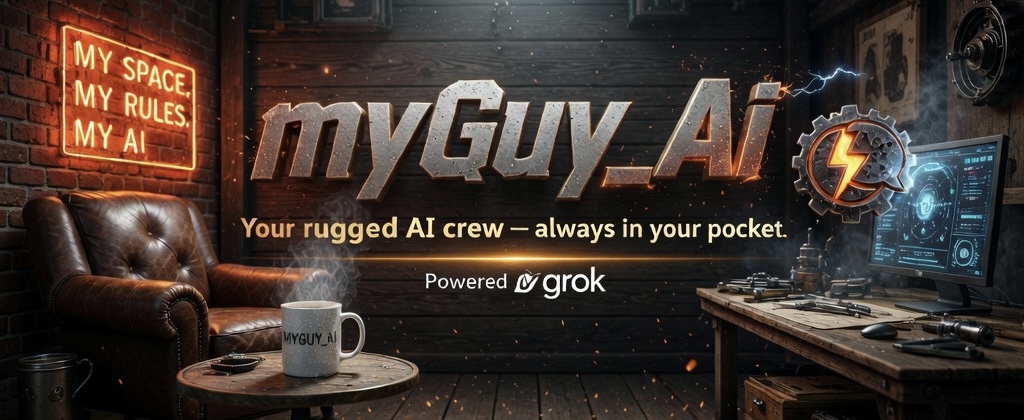 MyGuyAI — Your rugged AI crew